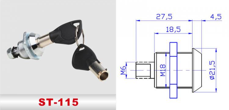ST-115 險箱鎖、防盜鎖、通道鎖
