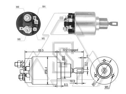 起動機(jī)電磁開關(guān)0-331-303-035 ZF 874