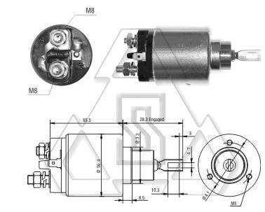 起動機(jī)電磁開關(guān)0-331-303-062