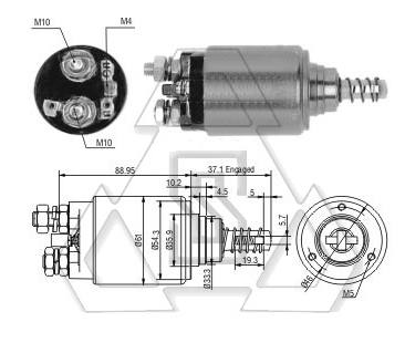 起動機電磁開關(guān)0-331-402-002