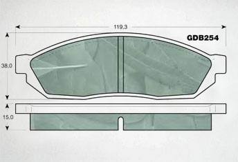 HD-BE177剎車(chē)片