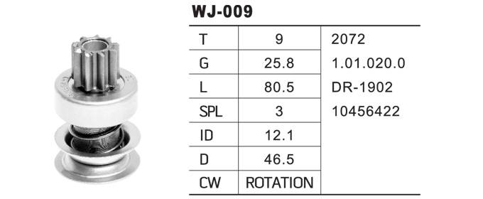 WJ-009福特馬達齒輪