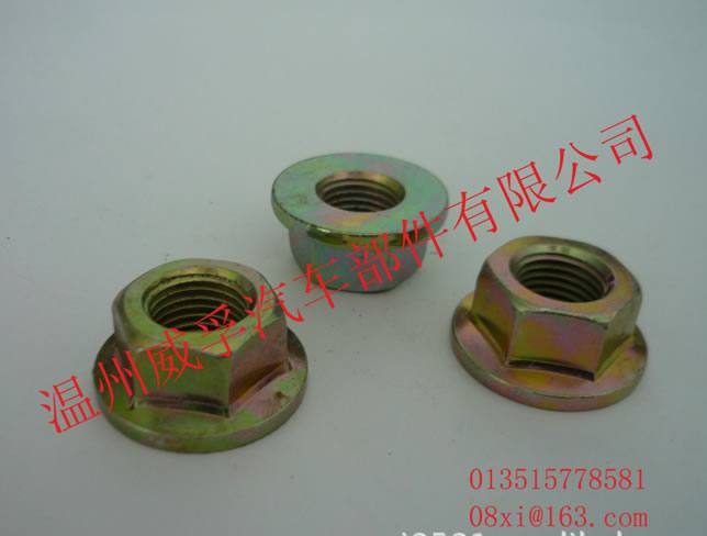 六角法蘭面螺絲(圖)Q320 GB/T6177-88