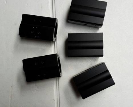 氣動(dòng)缸體電解黑色氧化