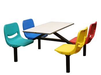 塑鋼快餐桌