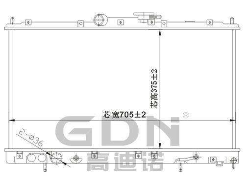 GDN.6.MI.001A-23 三菱 鋁質(zhì)散熱器