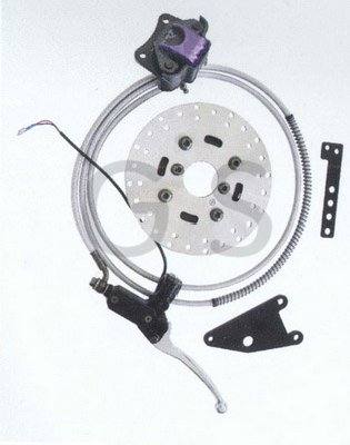 GS-6006 豪華款110后剎 電動車蝶剎