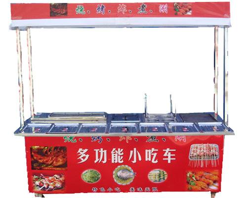 多功能小吃車1.8米單排4功能