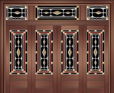 JY-014 不銹鋼四開(kāi)門(mén)