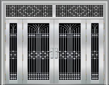 JY-034 不銹鋼四開門