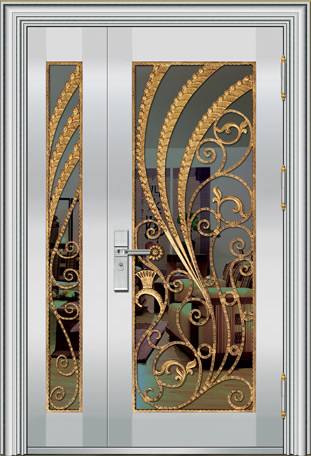 JY-078 不銹鋼子母門