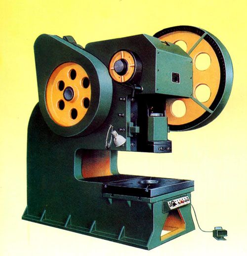 J21系列開(kāi)式深喉口固定臺(tái)壓力機(jī)