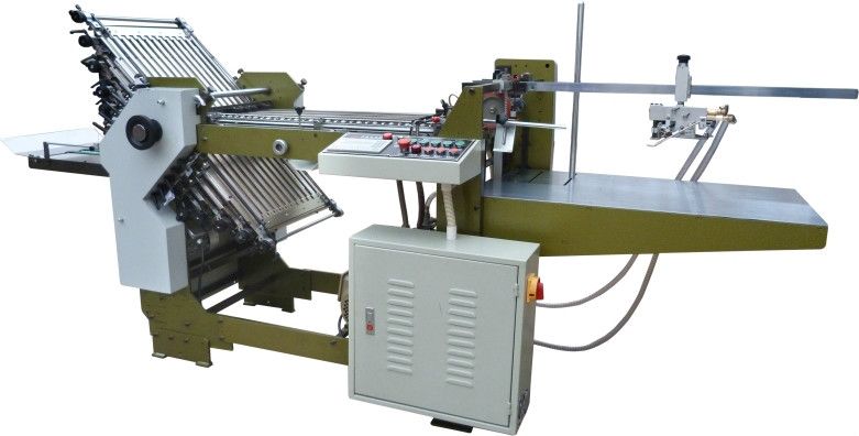 梭尾全自動訂折一體機，平行四折訂折機