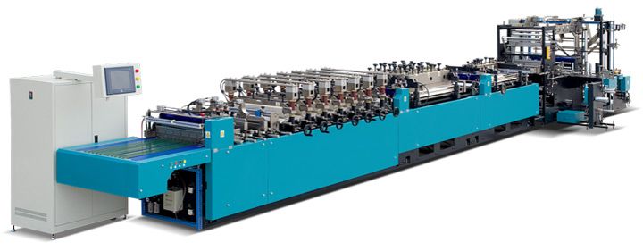 ZD-HDL600B 高速三邊封（四伺服）拉鏈站立制袋機