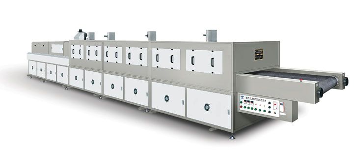 遠紅外紫外組合平張紙烘干機