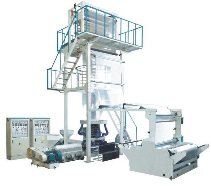 兩層共擠旋轉機頭吹膜復合機