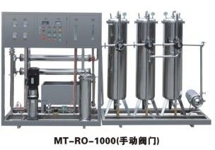 1T手動閥門水處理