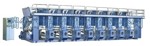 YS-ZF600型8色10組電腦中檔凹版印刷機