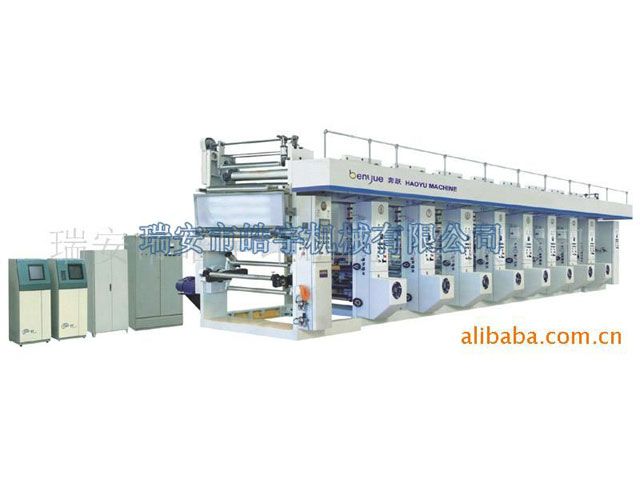 YS-A系列8色10組電腦控制高速凹版印刷機