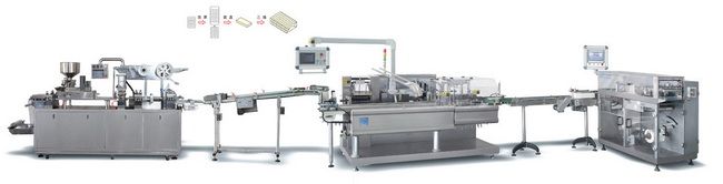 DPHB-250 泡罩/裝盒/三維包裝生產線