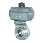 衛生級氣動蝶閥