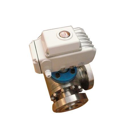 電動三通不銹鋼球閥