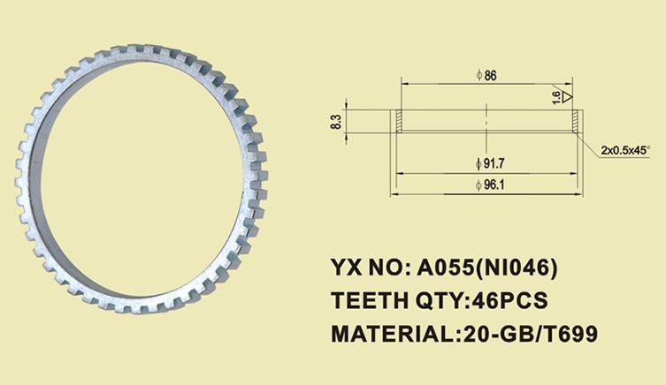 YX-1055 冷擠壓件