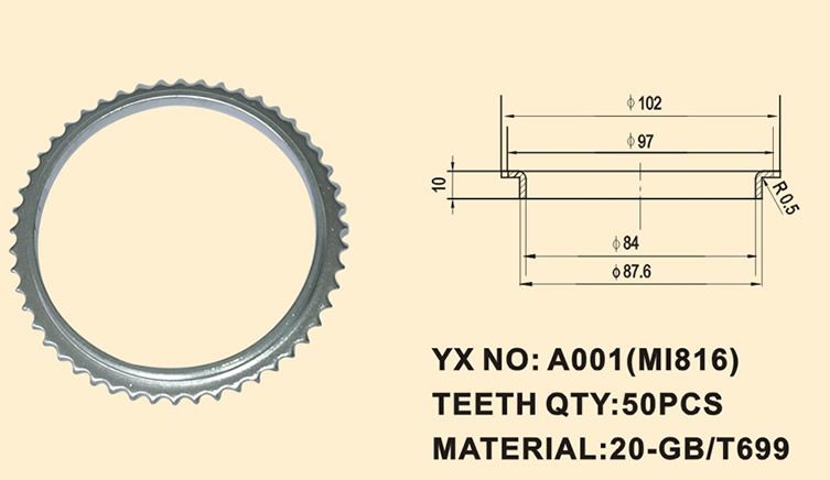 YX-1001 冷擠壓件 