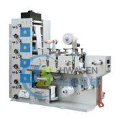 HS-BY系列不干膠商標(biāo)柔版印刷機(jī)