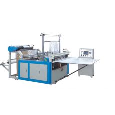 HS-DLQ系列電腦控制單道熱封冷切厚袋制袋機