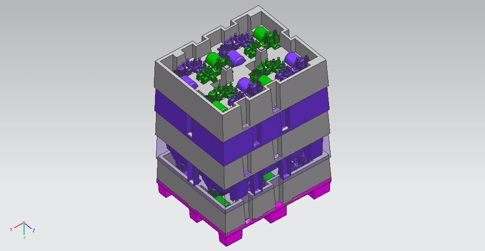 周轉箱 吸塑托盤