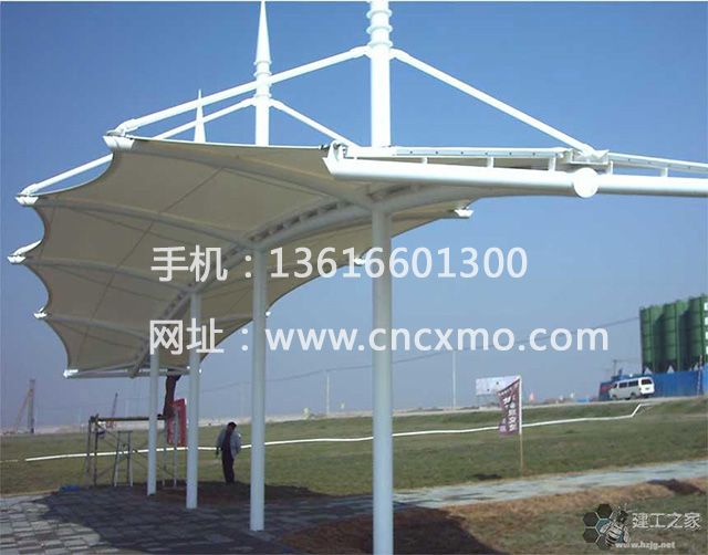 膜結(jié)構(gòu)景觀棚019