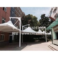 車棚、膜結構停車棚051