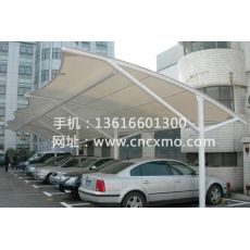 車棚、膜結構停車棚013