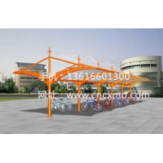 車棚、膜結構停車棚011