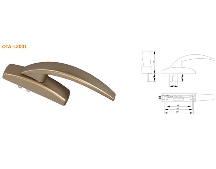 OTA-LZ001 大把執手 門窗配件