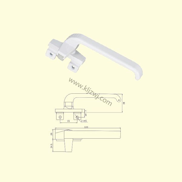 DZ03  單點(diǎn)執(zhí)手 開窗配件 