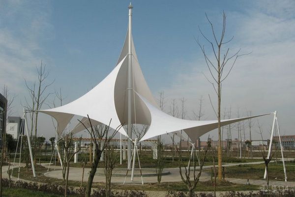 施工棚 膜結(jié)構(gòu)景觀棚