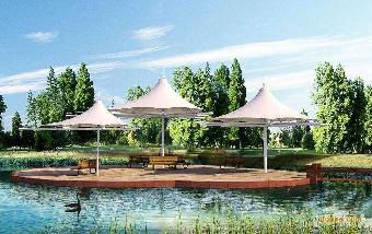 景觀棚 膜結構景觀棚