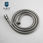 不銹鋼淋浴花灑軟管 淋浴接頭超實(shí)惠雙扣軟管 JT-RG002