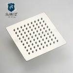 304不銹鋼6寸方小頂噴頭 熱銷淋浴套裝、花灑套裝配件