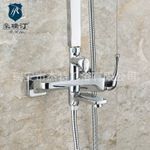 浴室鋼琴水龍頭 新款淋浴花灑龍頭 三檔全銅衛(wèi)浴龍頭