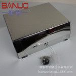 紙巾盒 不銹鋼紙巾盒，方形紙巾盒