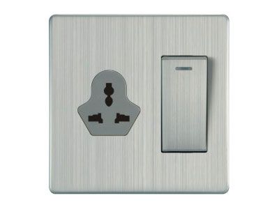 86-C2-012 一位單/雙控帶多功能插座