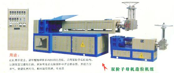 SF-8005雙階子母機造粒機組