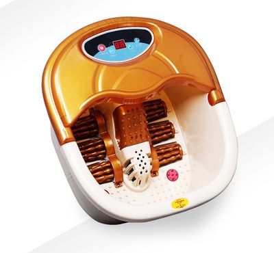 新款16A足浴盆 數(shù)碼調(diào)溫 6個電動滾輪足浴盆 按摩足浴盆