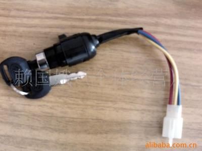 電動(dòng)車與電動(dòng)三輪車專用帶插件小頭電源鎖