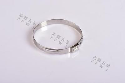 304品質(zhì)單耳無極卡箍31.6/28.6/25.6/22.6/21/19.8/18.5/17.5/16