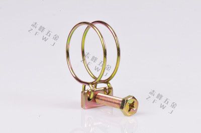 雙鋼絲螺栓卡箍 30 不銹鋼