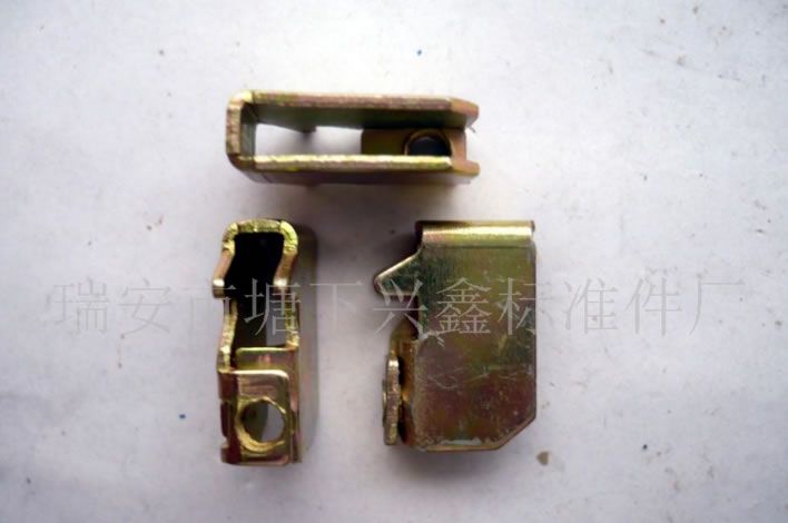 專業生產火花線夾中碳鋼鍍彩線夾